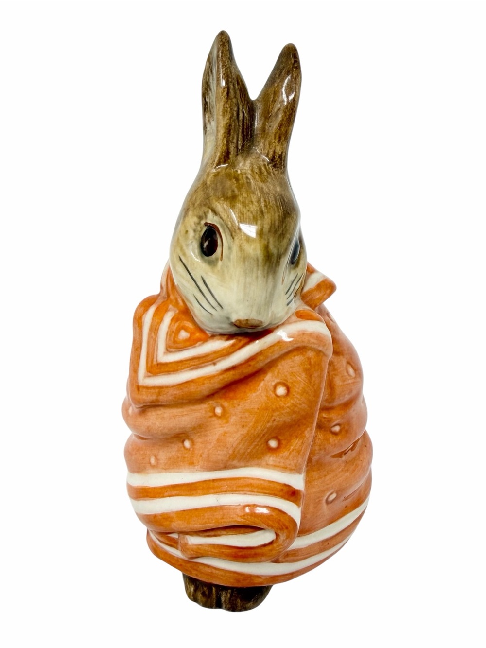 Beatrix Potter Poorly Peter Rabbit Vintage 1976 Ceramic Figurine
